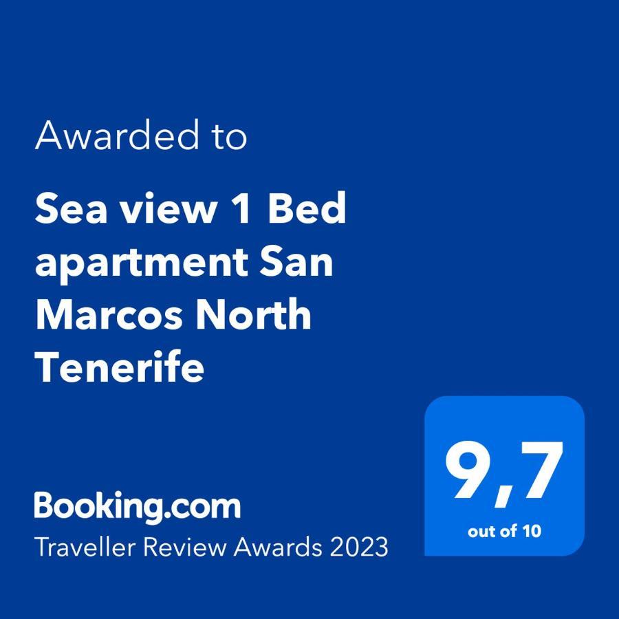 Sea View 1 Bed Studio Apartment San Marcos North Tenerife Exterior photo